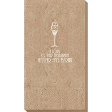 Bubbly Champagne Bali Guest Towels