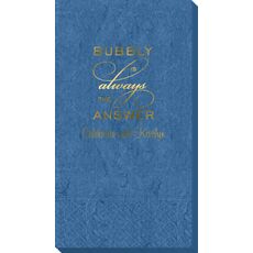 Bubbly is the Answer Bali Guest Towels