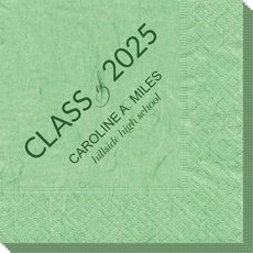 Bold Class of Graduation Bali Napkins