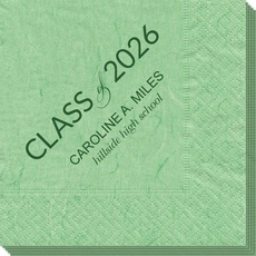 Bold Class of Graduation Bali Napkins
