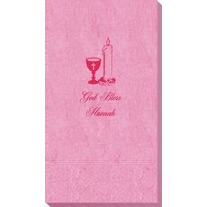 Chalice and Candle Bali Guest Towels