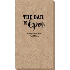 The Bar is Open Bali Guest Towels