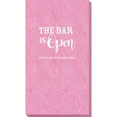 The Bar is Open Bali Guest Towels
