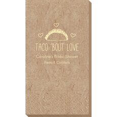 Taco Bout Love Bali Guest Towels