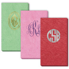 Design Your Own Monogram Bali Guest Towels