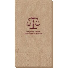Scales of Justice Bali Guest Towels