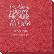 Happy Hour at the Lake Bali Napkins