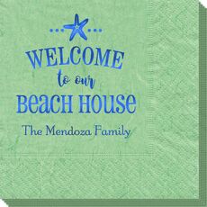 Welcome to Our Beach House Bali Napkins