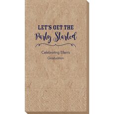 Let's Get the Party Started Bali Guest Towels