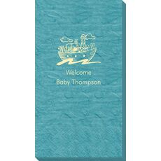 Noah's Ark with Animals Bali Guest Towels