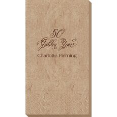 Elegant 50 Golden Years Bali Guest Towels