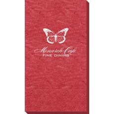 Magnificent Monarch Butterfly Bali Guest Towels