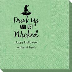 Drink Up and Get Wicked Bali Napkins