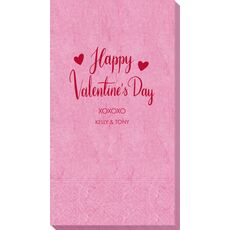 Happy Valentine's Day Bali Guest Towels