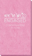 We're So Engaged Bali Guest Towels