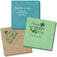 Design Your Own St. Patrick's Day Bali Napkins