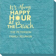 Happy Hour at the Beach Bali Napkins
