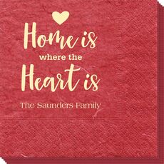 Home Is Where The Heart Is Bali Napkins