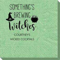 Something's Brewing Witches Bali Napkins