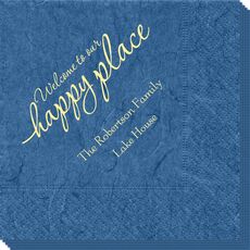 Welcome to Our Happy Place Bali Napkins