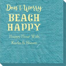 Don't Worry Beach Happy Bali Napkins