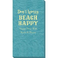 Don't Worry Beach Happy Bali Guest Towels