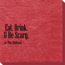 Eat Drink & Be Scary Bali Napkins