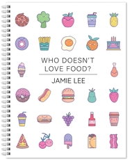 Foodie Spiral Notebook