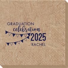 Celebration Pennants Graduation Bali Napkins