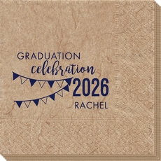 Celebration Pennants Graduation Bali Napkins
