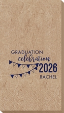 Celebration Pennants Graduation Bali Guest Towels