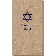 Traditional Star of David Bali Guest Towels