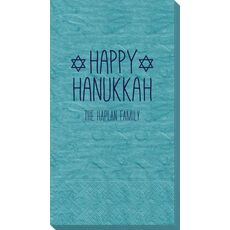 Hanukkah Jewish Stars Bali Guest Towels