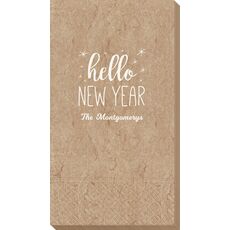 Hello New Year Bali Guest Towels