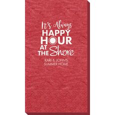 It's Always Happy Hour at the Shore Bali Guest Towels