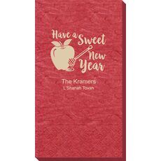 Have a Sweet New Year Bali Guest Towels