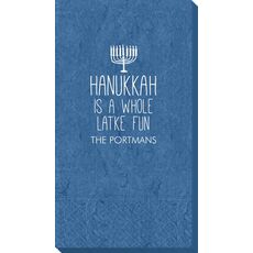 Latke Fun Hanukkah Bali Guest Towels