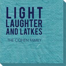 Light Laughter And Latkes Bali Napkins