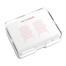 Screened Adirondack Chairs 4x3 Post-it® Notes