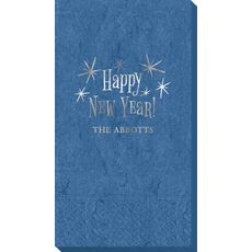 Radiant Happy New Year Bali Guest Towels