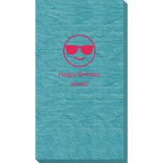 Sunglasses Emoji Bali Guest Towels