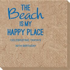 The Beach is My Happy Place Bali Napkins
