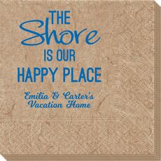 The Shore Is Our Happy Place Bali Napkins