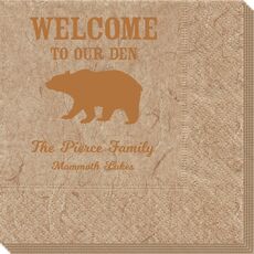 Welcome To Our Den Bali Napkins