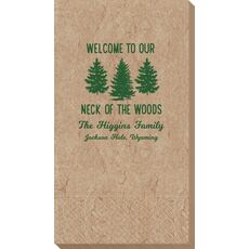 Welcome To Our Neck Of The Woods Bali Guest Towels