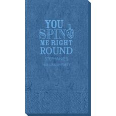 You Spin Me Right Round Bali Guest Towels