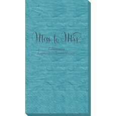Miss To Mrs Bali Guest Towels