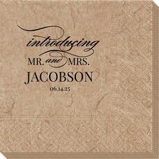 Introducing Mr and Mrs Bali Napkins