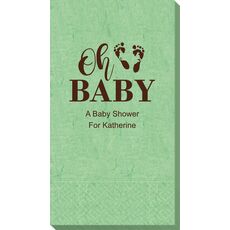 Oh Baby with Baby Feet Bali Guest Towels