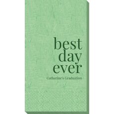 Best Day Ever Big Word Bali Guest Towels